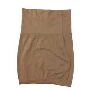 Yummie by Heather Thomson Control Half Slip Taupe Size Medium